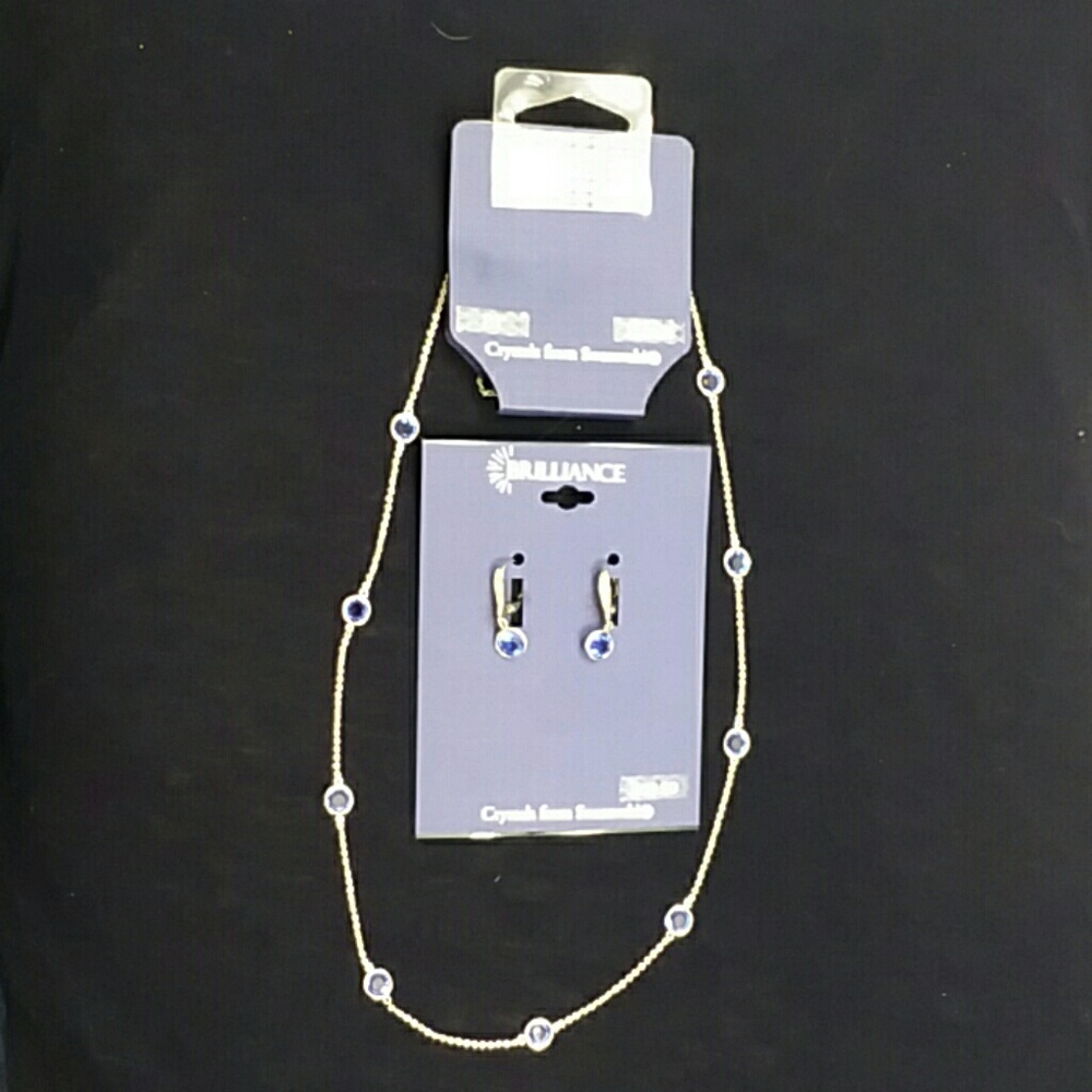 Brilliance Swarovski Crystal necklace set